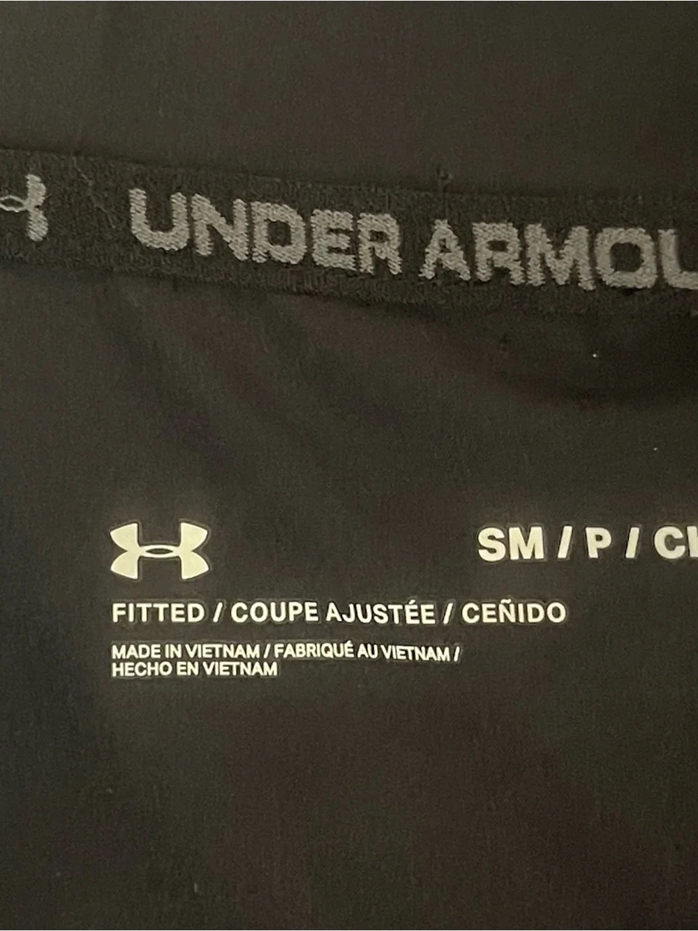 Under Armour Black Sleeveless GorpCore Performance Vest NWOT Size S